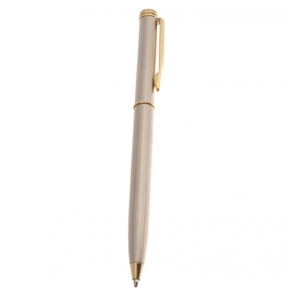 PC0801BP Ручка шариковая Pierre Cardin PEN&PEN. Цвет серебристо-бежевый.