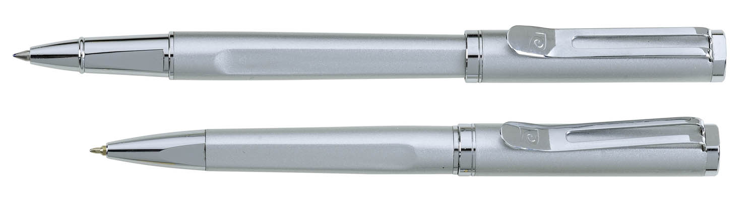 PC0827BP/RP Набор:шариковая ручка+роллер Pierre Cardin PEN&PEN, корпус латунь