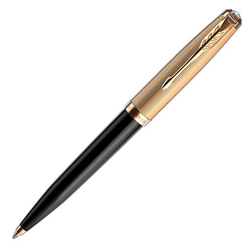 K51 (2123513) Ручка шариковая Parker 51 Premium Black GT M черные чернила