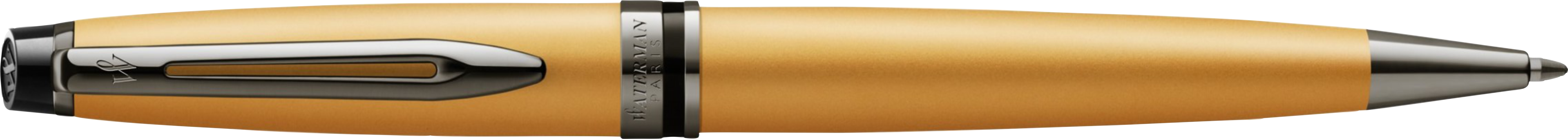2119260 Ручка шариковая Waterman Expert Delux Metallic Gold RT M синие чернила подар.кор.