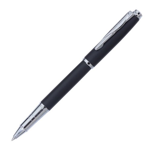 PC0925RP Ручка-роллер Pierre Cardin GAMME. Корпус-латунь с матовым покрытием.Отделка-сталь+хром