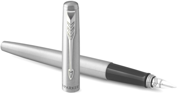 F61 (2030946) Ручка перьевая Parker Jotter Core Stainless CT M
