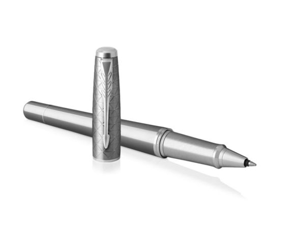 T313 (1931586) Ручка роллер Parker Urban Premium  Silvered Powder CT F