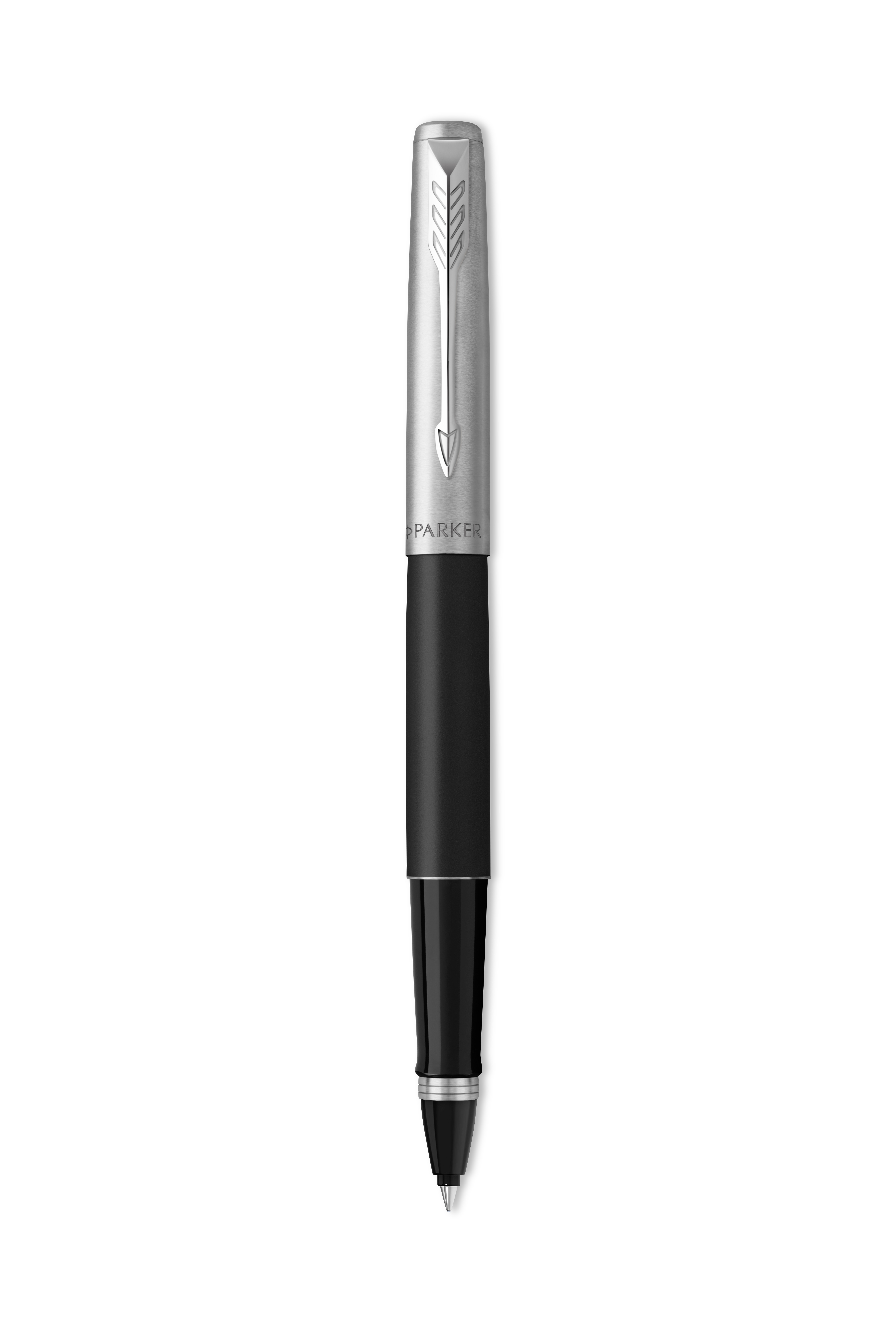 T63 (2089230) Ручка роллер Parker Jotter Core Bond Street Black CT черный/серебристый черные чернила