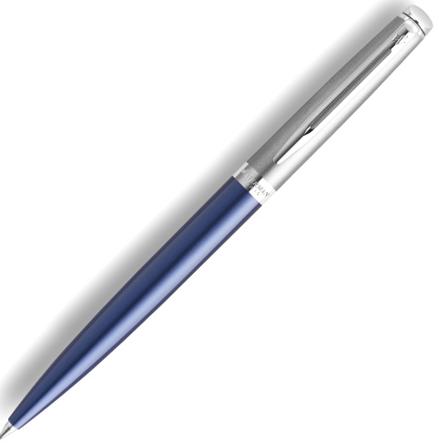 2146619 Ручка шариковая Waterman Hemisphere Matte SS Blue CT M синие чернила
