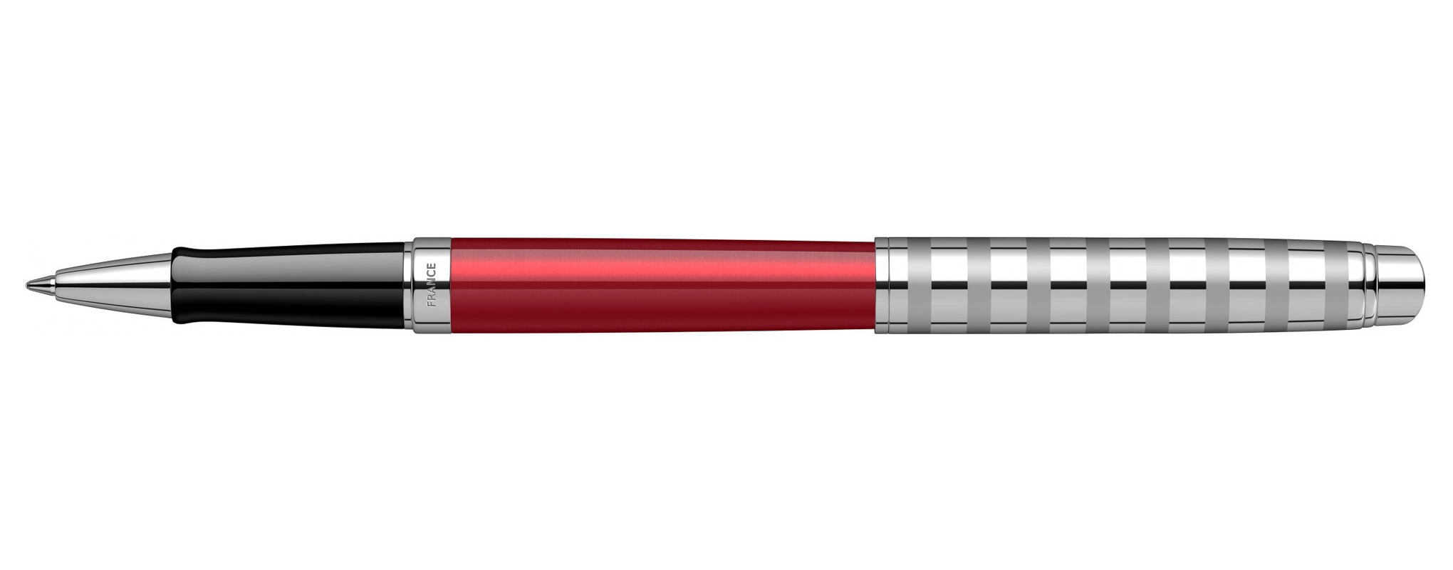 2118291 Ручка-роллер Waterman Hemisphere Deluxe Marine Red F черные чернила подар.кор.