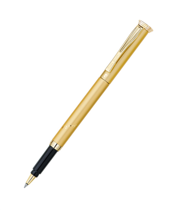 PC0836RP Роллерная ручка Pierre Cardin Gamme, корпус аллюминевый с  сатиновым покрытием