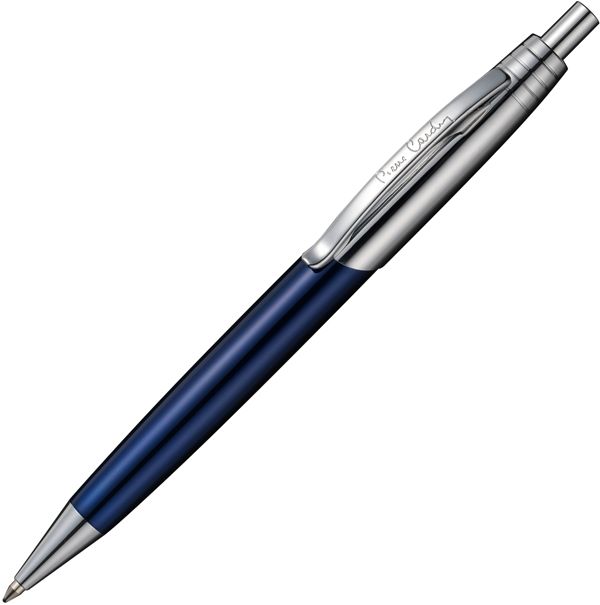 PC5901BP Шариковая ручка Pierre Cardin EASY, корпус: латунь,лак; отделка: сталь, хром. Цвет синий
