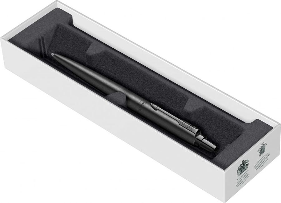 SE20 (2122753)  Ручка Parker Jotter Monochrome XL черный M синие чернила подар. упаковка