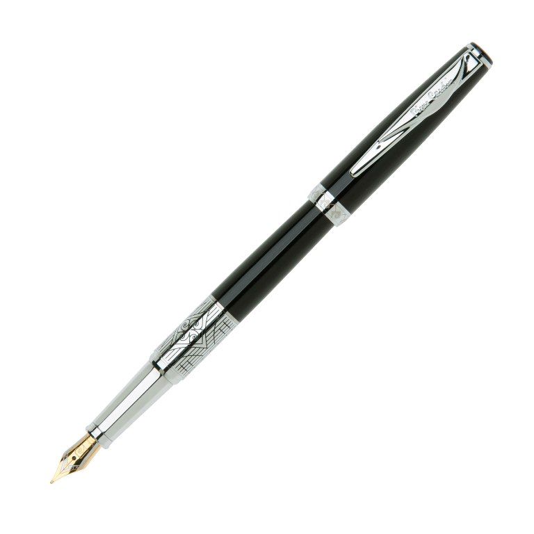 PC3600FP Перьевая ручка Pierre Cardin SECRET корпус латунь и лак, отделка и детали -хром