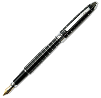 PC5000FP Перьевая ручка Pierre Cardin, латунь, черный лак