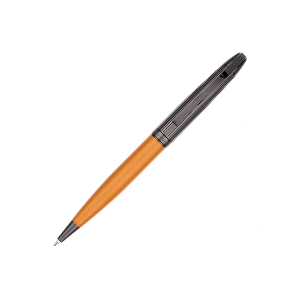PC2037BP Шариковая ручка Pierre Cardin NOUVELLE, цвет черненая сталь и оранжевый