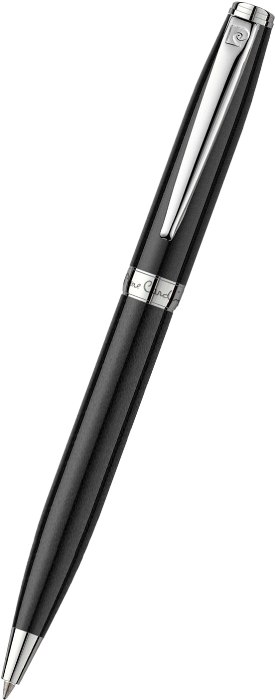 PC0752BP Шариковая ручка Pierre Cardin LEO корпус-латунь и лак.отделка и детали сталь,хром.цв.черн