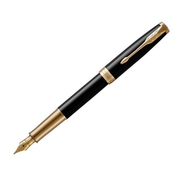 F530 (1931527) Ручка перьевая Parker Sonnet Core F530 LaqBlack GT