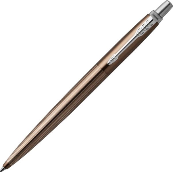 K176 (1953201) Ручка шариковая Parker Jotter Premium Carlisle Brown Pinstripe CT