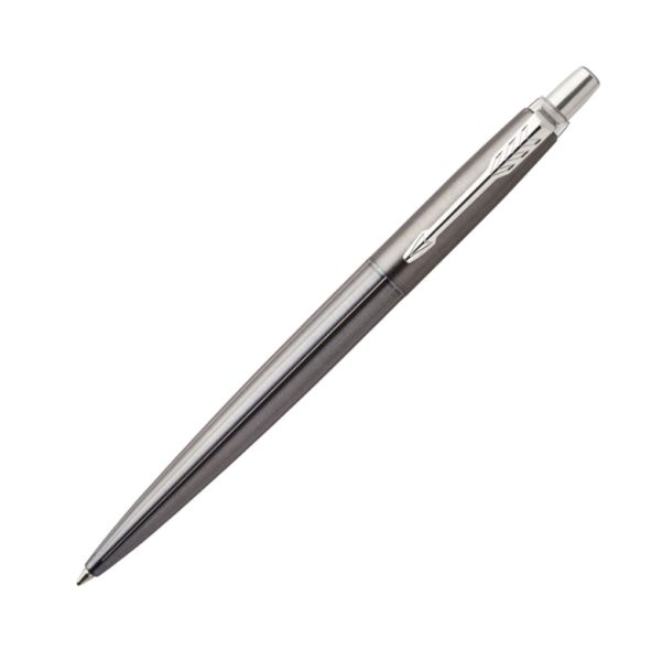 K178 (2020645) Ручка шариковая Parker Jotter Premium Oxford Grey Pinstripe CT M черная
