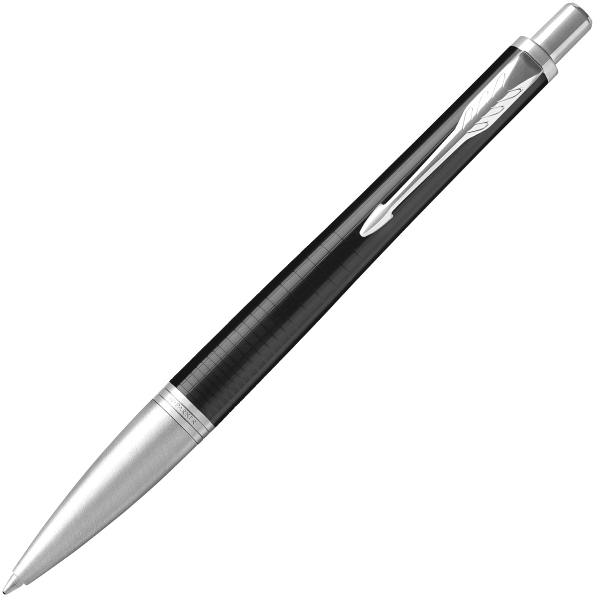 K312(1931615) Ручка шариковая Parker Urban Premium K177 Ebony Metal Chiselled K204 (S0911500)