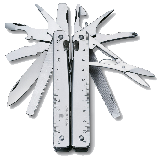 3.0327.L Нож Victorinox SwissTool X, 115мм, 26 функций, с чехлом