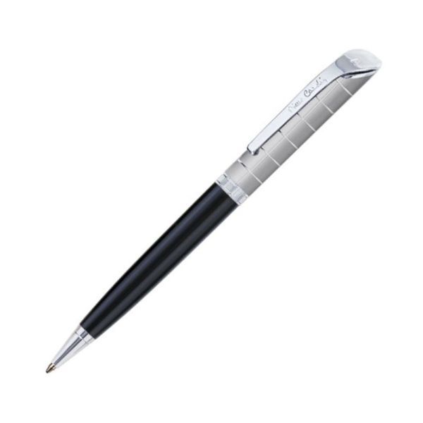 PC0872BP Шариковая ручка Pierre Cardin Gamme, корпус акрил, аллюминий, дизайн сталь, хром
