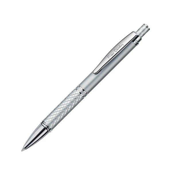 PC0896BP Шариковая ручка Pierre Cardin Gamme, корпус алюминий, серебр.матоввый лак+отделка хром