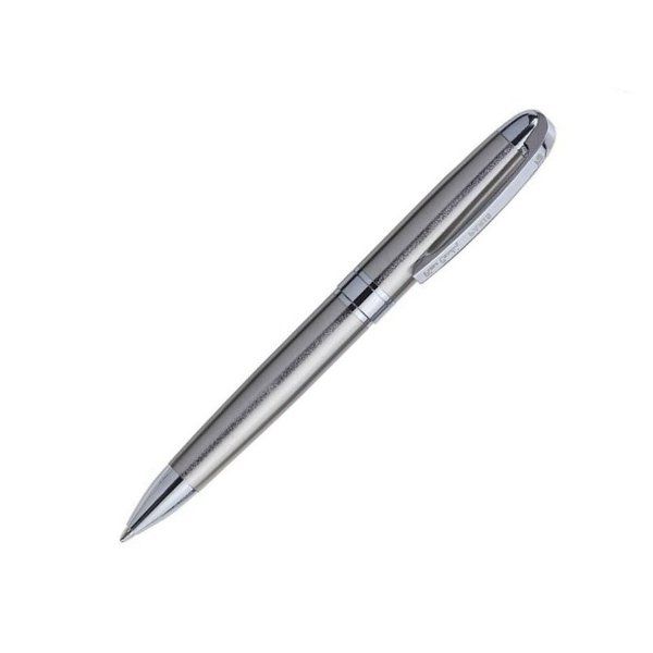 PC0898BP Шариковая ручка Pierre Cardin Gamme, корпус латунь, стальной цв+отделка хром
