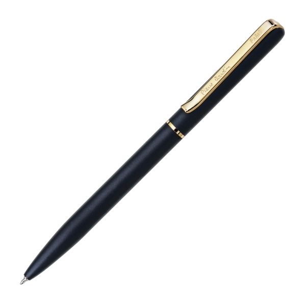 PC0911BP Шариковая ручка Pierre Cardin Gamme, корпус латунь, матовая отделка+сталь с позолотой