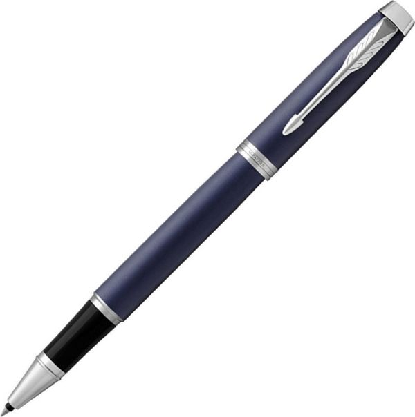 T321 (1931661) Ручка роллер Parker IM Core Matte Blue CT F черн. чернила