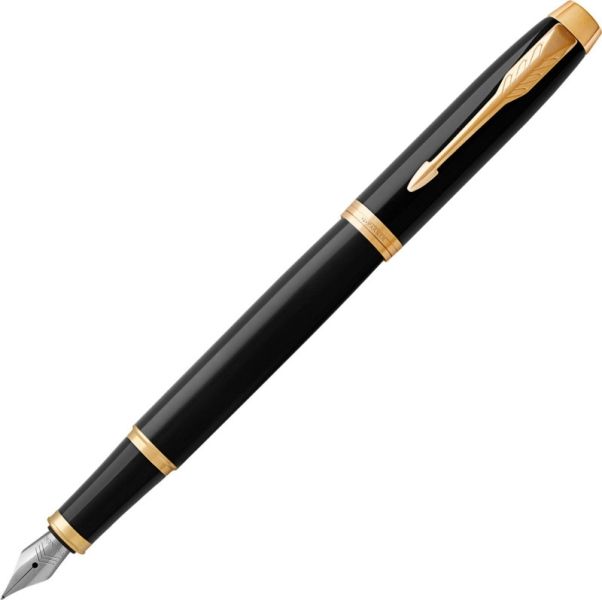 F321 (1931645) Ручка перьевая Parker IM Core Metal  Black GT F122S0856190