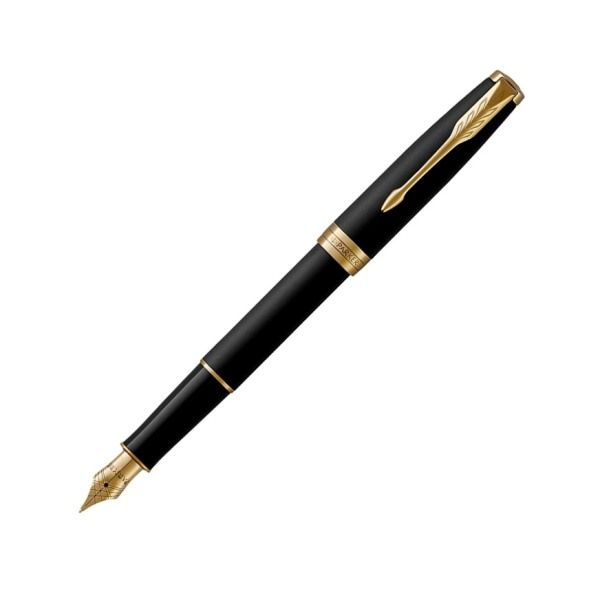F528 (1931516) Ручка перьевая Parker Sonnet Core Matte Black GT