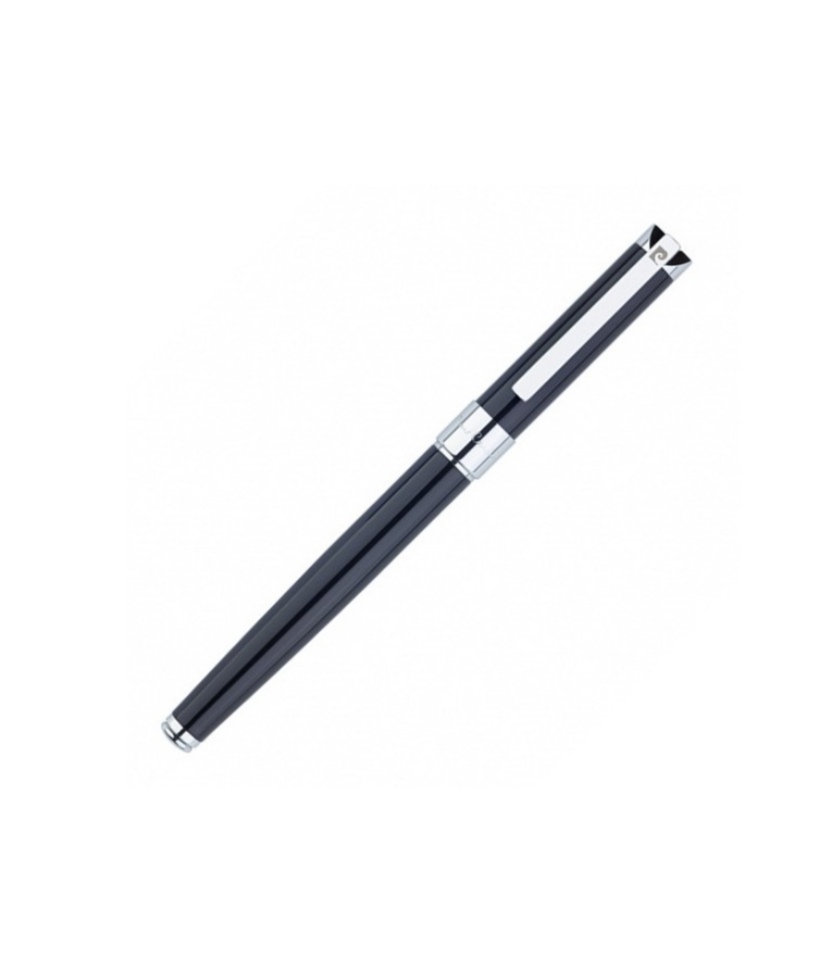 PC0929RP Ручка-роллер Pierre Cardin Gamme. Корпус -латунь. Отделка -латунь и хром.,цвет черный
