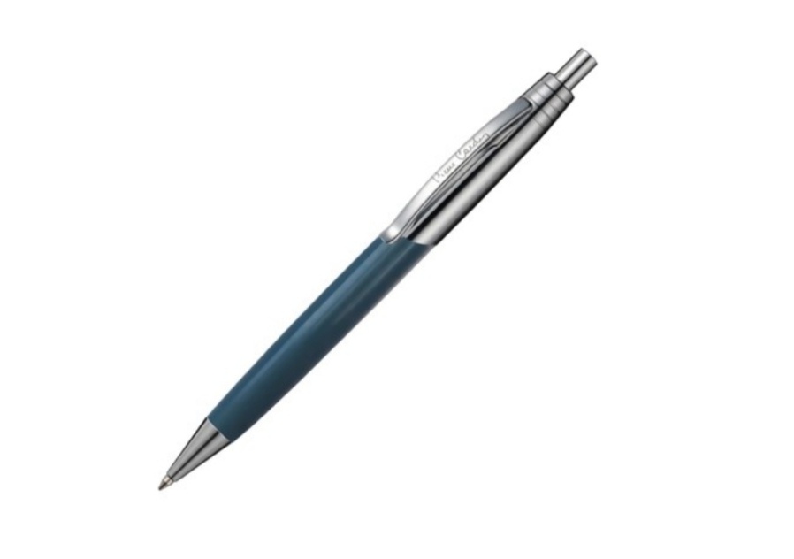 PC5906BP Шариковая ручка Pierre Cardin EASY, корпус: латунь,лак; отделка: сталь, хром. Цвет сер.